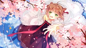 清纯动漫少女壁纸_2