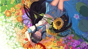 清纯动漫少女壁纸_3