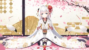 清纯动漫少女壁纸_4