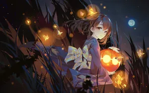 清纯动漫少女壁纸_7