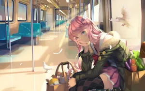 清纯动漫少女壁纸_8