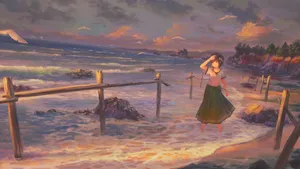 高清动漫少女图片壁纸_2