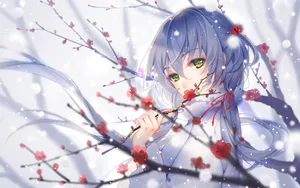 二次元漫画美女图片壁纸_7