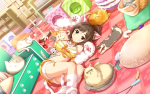 二次元漫画美女图片壁纸_8