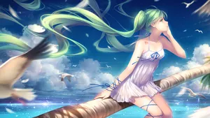 初音未来动漫少女图片壁纸_1