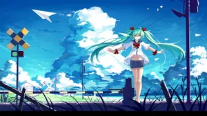 初音未来动漫少女图片壁纸_9