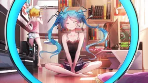 初音未来漫画图片壁纸_1