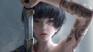 鬼刀漫画壁纸_4