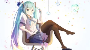 二次元淑女动漫女生图片_4