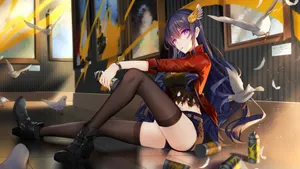 日本二次元卡通美女图片_6