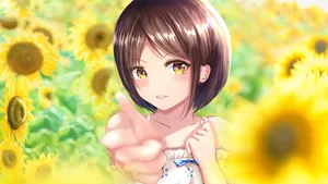 日本二次元卡通美女图片_9