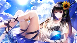 二次元性感动漫美女图片