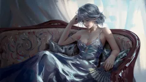 二次元性感动漫美女图片_5