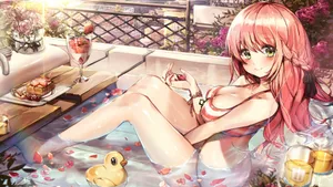 二次元性感动漫美女图片_7