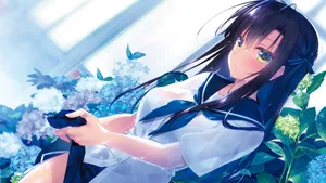二次元性感动漫美女图片_8