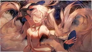 1080P手绘同人动漫美女壁纸_4