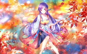 日本卡通动漫美女图片壁纸