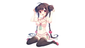 手绘同人二次元动漫美女壁纸_2
