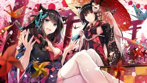 性感动漫美女壁纸_2