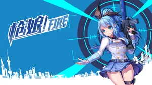 穿越火线动漫枪娘桌面壁纸_6
