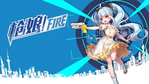 穿越火线动漫枪娘桌面壁纸_8