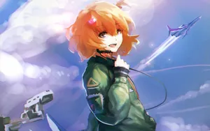 超时空要塞动漫美女壁纸_6