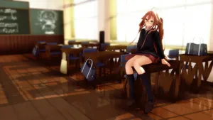 好看的少女动漫壁纸_5