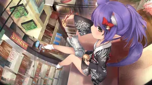 好看的少女动漫壁纸_8