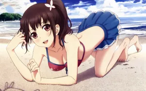 二次元性感少女美女图片壁纸_6