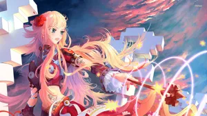 二次元动漫美女电脑壁纸_4