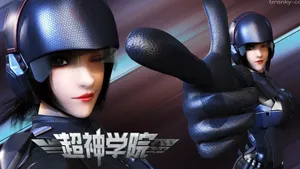 超神学院之杀手盖伦壁纸