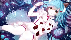 动漫美女漫画壁纸_4