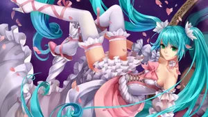 动漫美女漫画壁纸_5