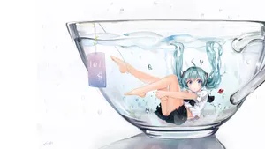 动漫美女漫画壁纸_15