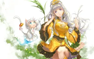 动漫美女壁纸桌面_8
