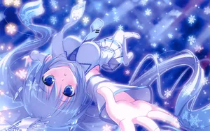 雪初音动漫桌面壁纸_5