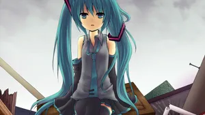 雨音久留美动漫壁纸_2