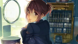 vania600《电车少女》壁纸_6