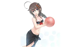 比基尼动漫美少女图片壁纸