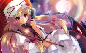 八云紫萌娘图片壁纸_3