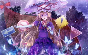 八云紫萌娘图片壁纸_5