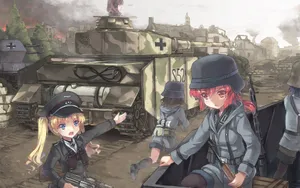 少女与战车桌面壁纸_3