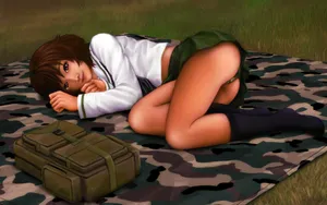 少女与战车桌面壁纸_4