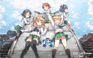 少女与战车桌面壁纸_20