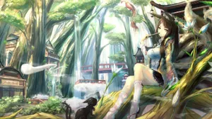 日本漫画大师KIKIVI女孩壁纸_5