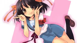 动漫女孩宽屏壁纸_5