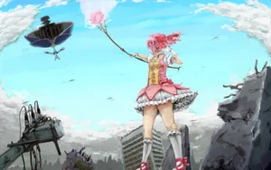 魔法少女小圆鹿目圆壁纸_12