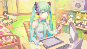 高清初音未来壁纸
