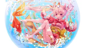 经典动漫美女桌面壁纸