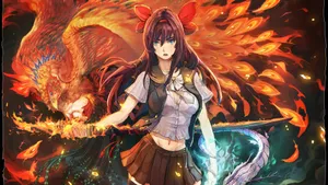 精美动漫美女壁纸_16
